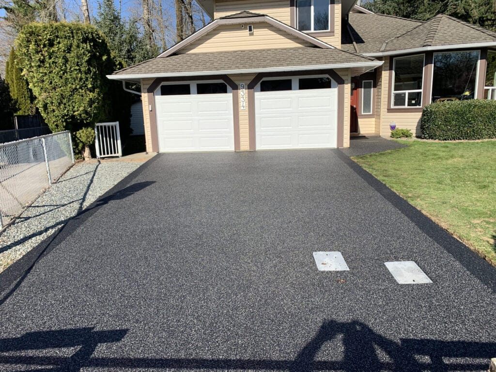 Rubber Paving Driveway by Green Tech Resurfacing