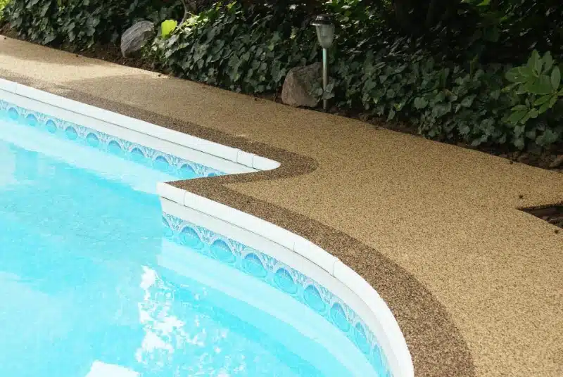 Rubber Paving Pool Deck by Green Tech Resurfacing