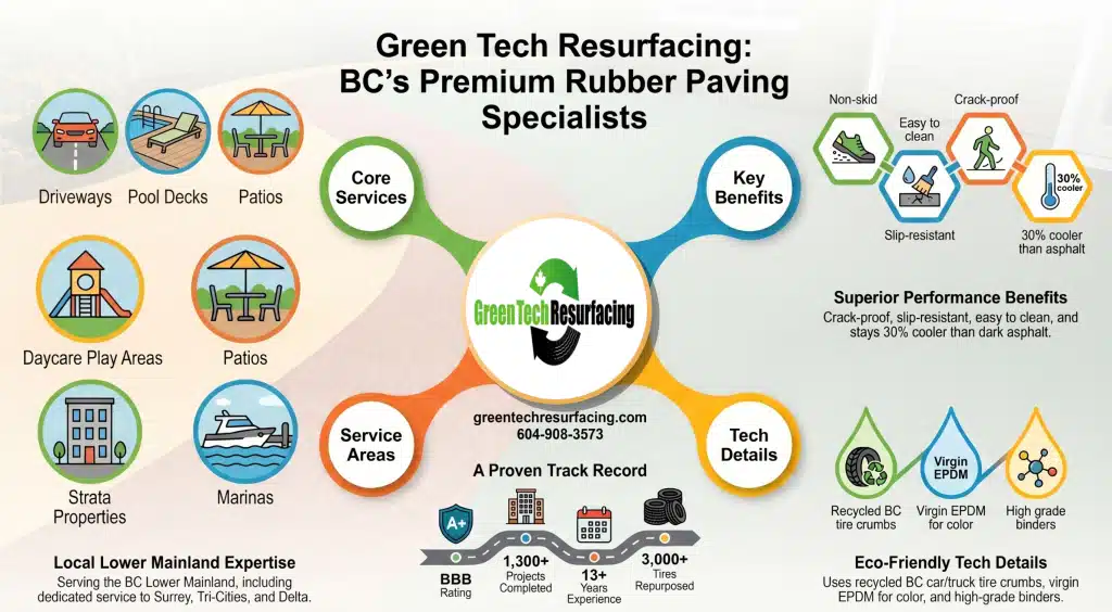 Why Choose Rubber Paving?